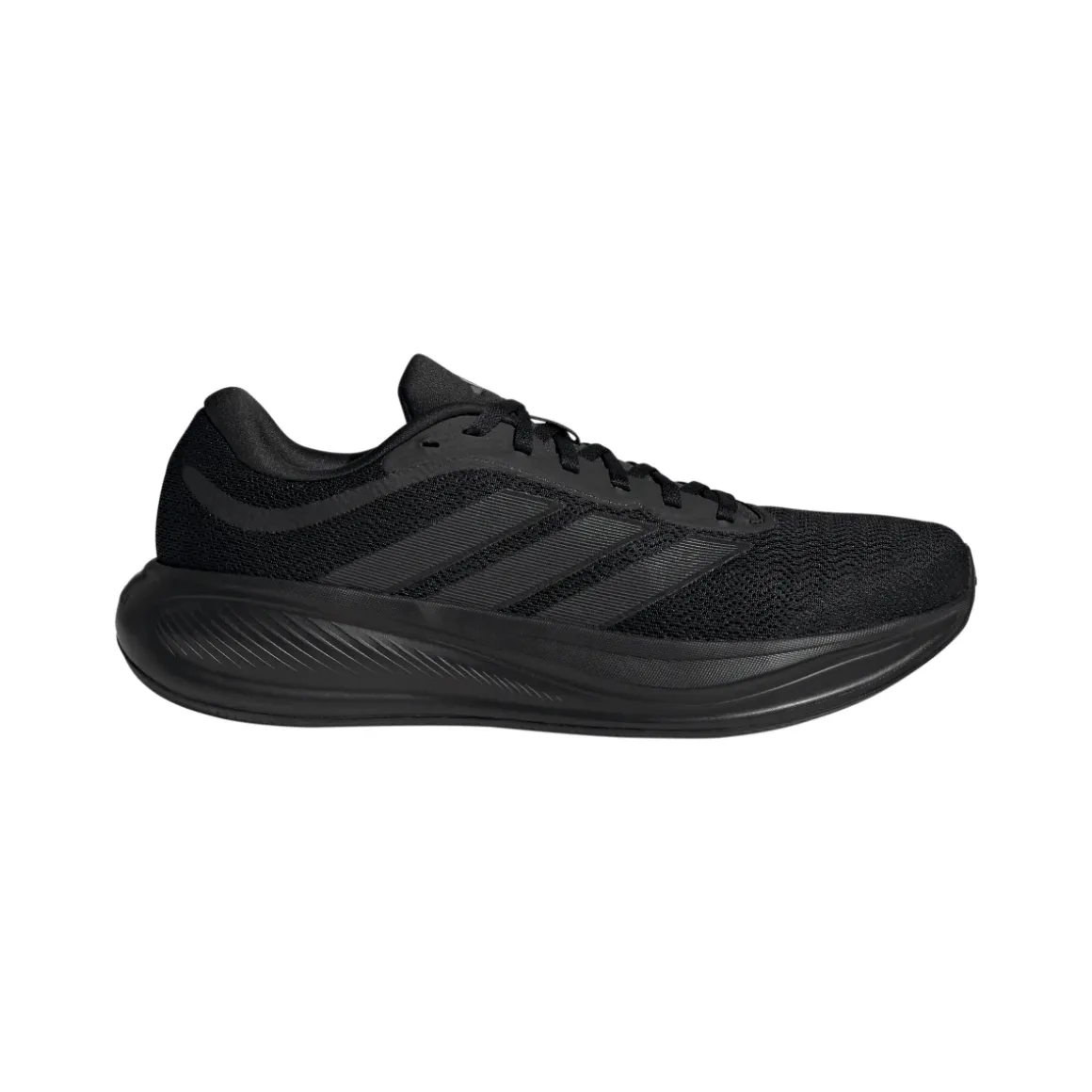 Sneakers Unisex nere in mesh traspirante adidas RESPONSE RUNNER 2