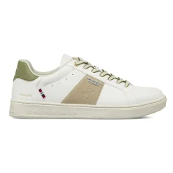 Sneakers Uomo bianche con dettagli scamosciati Beverly Hills Polo Club