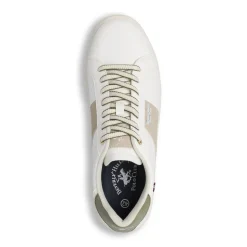 Sneakers Uomo bianche con dettagli scamosciati Beverly Hills Polo Club