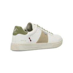 Sneakers Uomo bianche con dettagli scamosciati Beverly Hills Polo Club