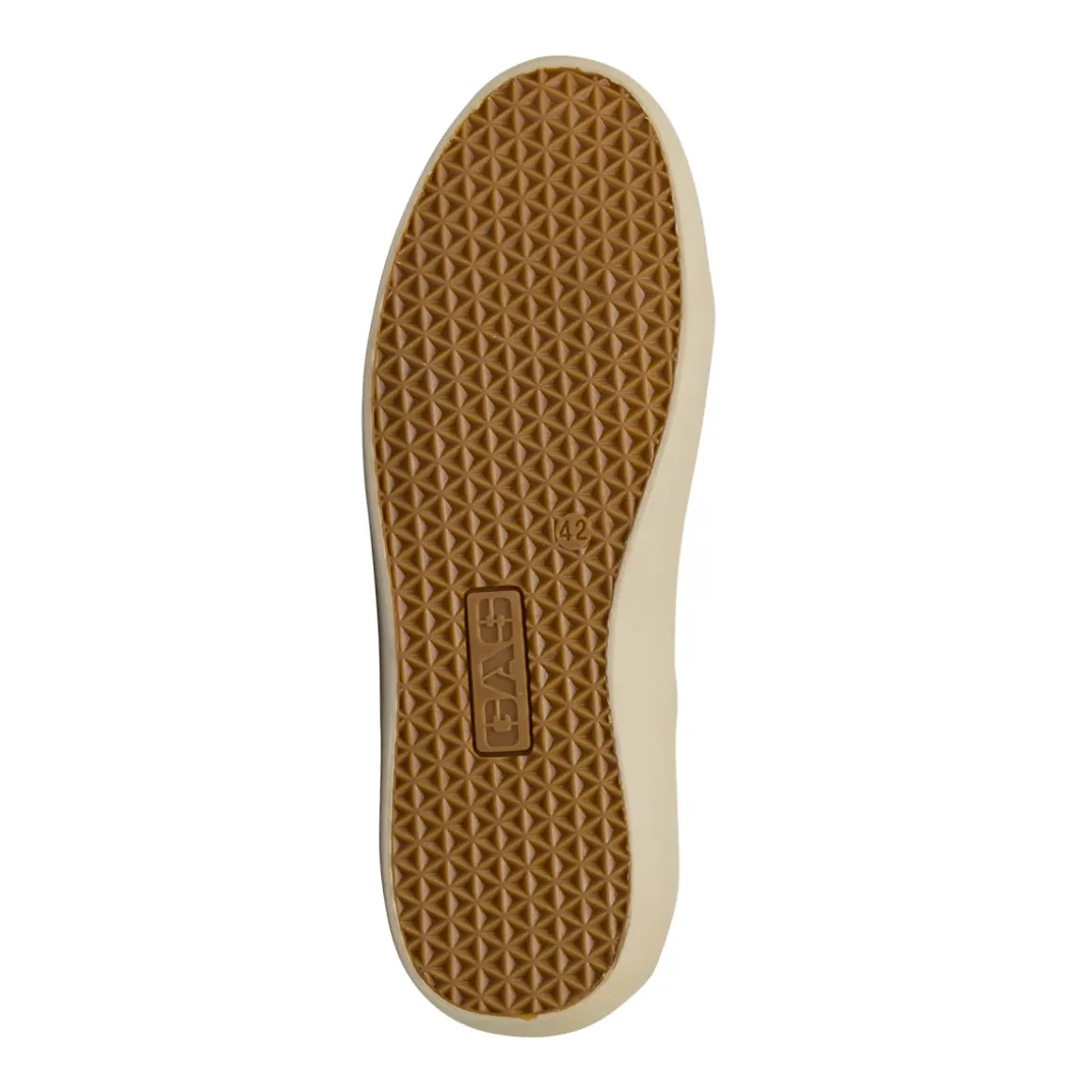 Sneakers uomo bianche con inserti effetto scamosciato Gas