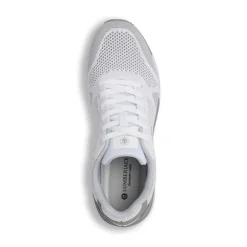 Sneakers Uomo bianche e grigie con soletta in memory foam Lumberjack