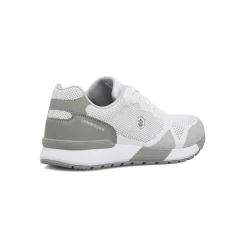 Sneakers Uomo bianche e grigie con soletta in memory foam Lumberjack