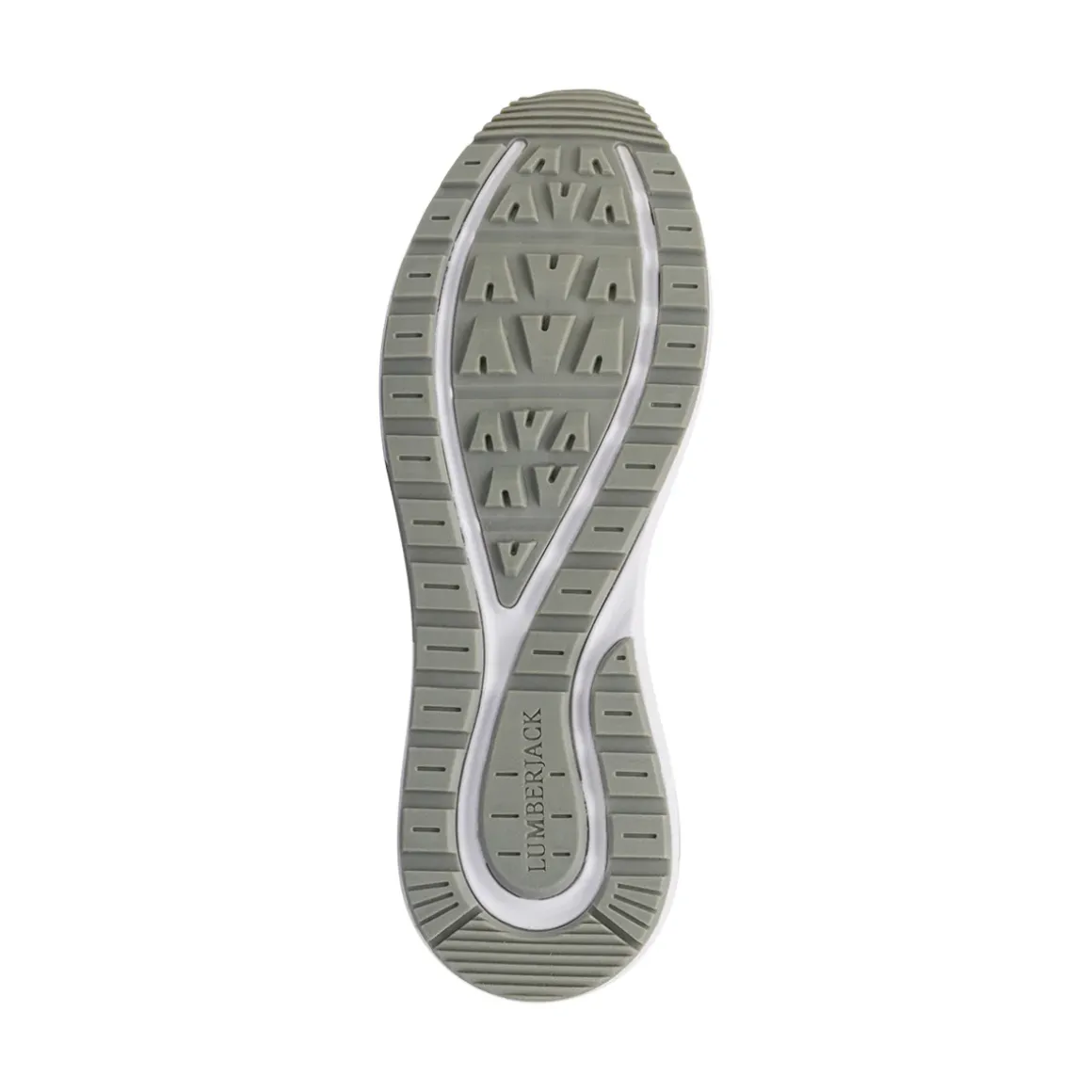 Sneakers Uomo bianche e grigie con soletta in memory foam Lumberjack