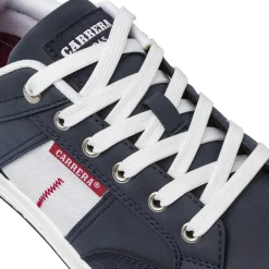 Sneakers Uomo Blu con effetto scamosciato bicolore Carrera