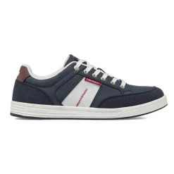 Sneakers Uomo Blu con effetto scamosciato bicolore Carrera