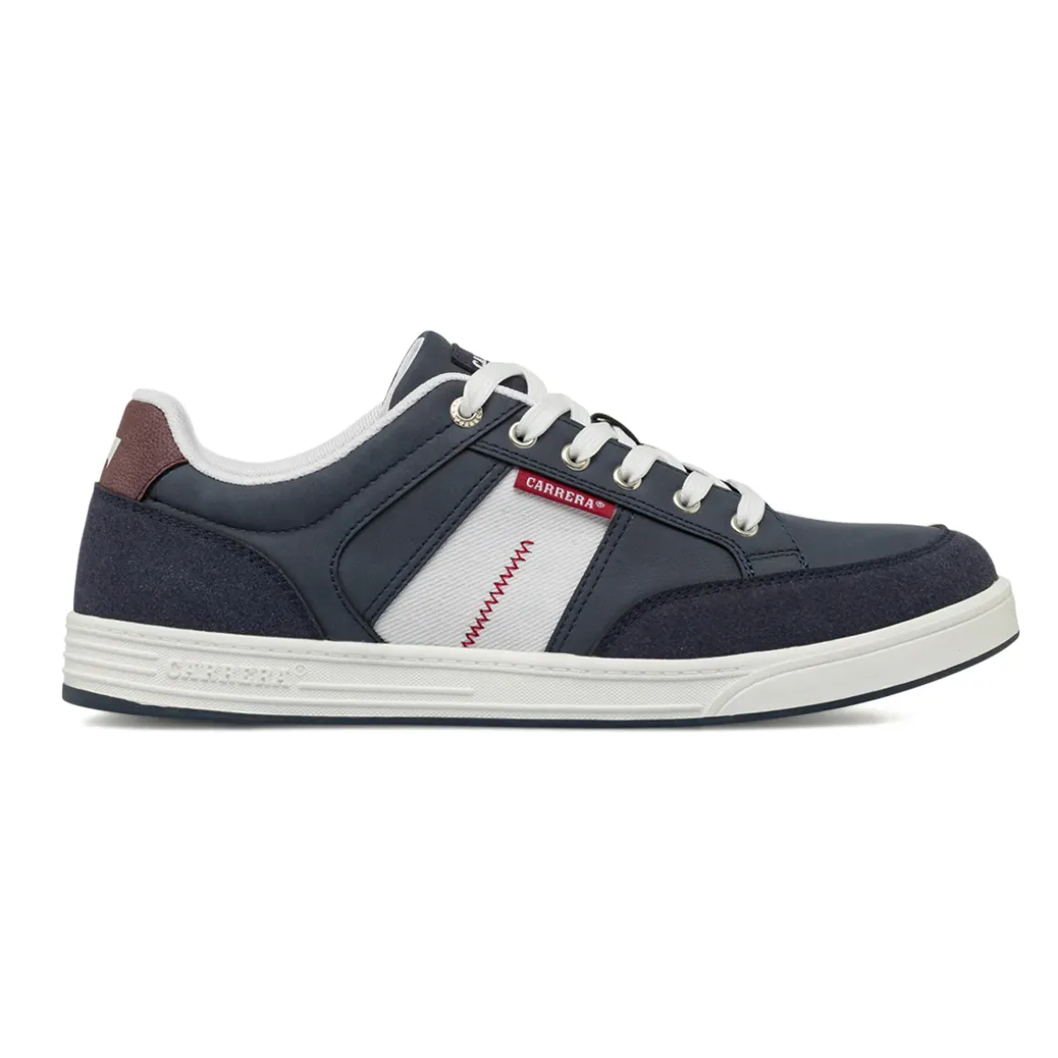 Sneakers Uomo Blu con effetto scamosciato bicolore Carrera