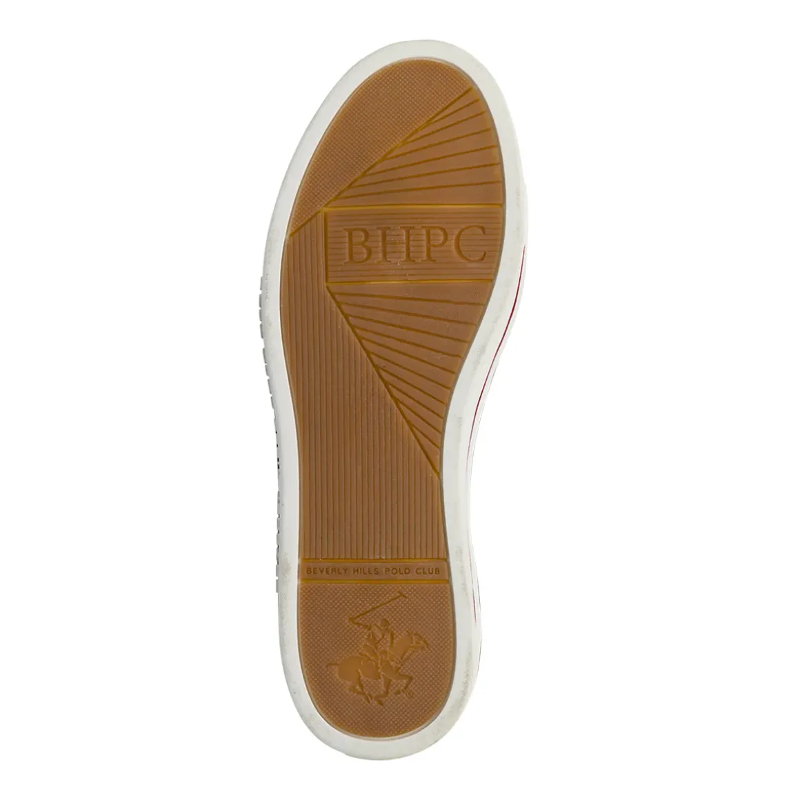 Sneakers Uomo blu in tessuto con logo ricamato Beverly Hills Polo Club