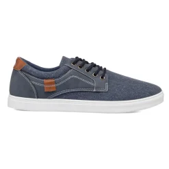 Sneakers Uomo Casual effetto Jeans con cuciture in contrasto Jog