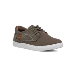 Sneakers Uomo Casual in Tessuto Denim Grigio Jog