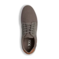 Sneakers Uomo Casual in Tessuto Denim Grigio Jog
