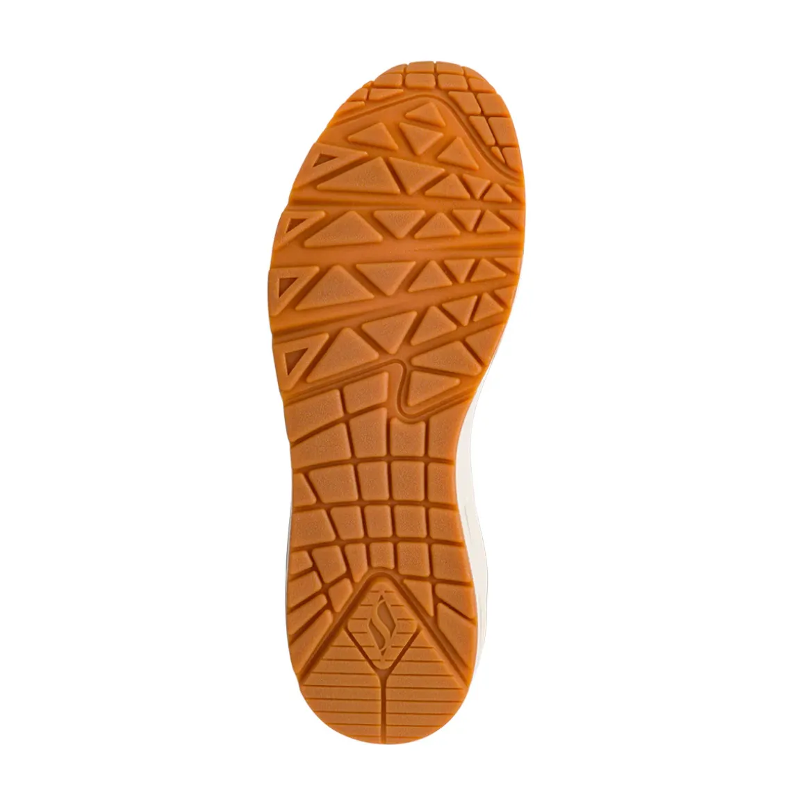 Sneakers verde oliva da uomo con soletta memory foam Skechers Uno