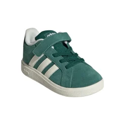 Sneakers verdi con chiusura a strappo da Bambino adidas