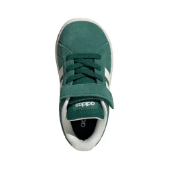 Sneakers verdi con chiusura a strappo da Bambino adidas