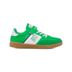 Sneakers verdi da Ragazzo con chiusura a strappo Nautica