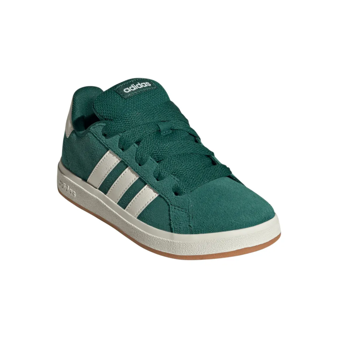 Sneakers verdi da Ragazzo in suede GRAND COURT 00s adidas