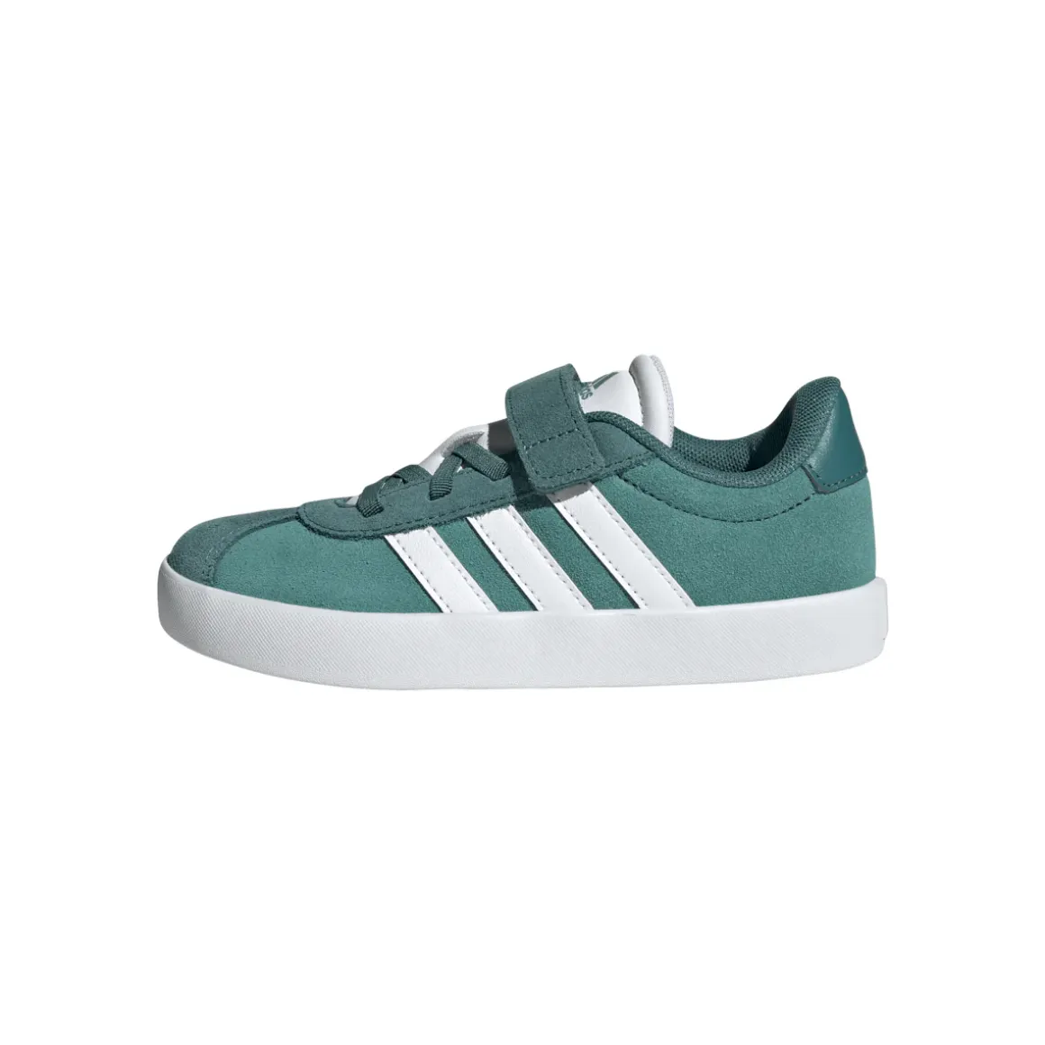 Sneakers verdi effetto scamosciato da Bambino e Ragazzo adidas