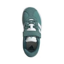 Sneakers verdi effetto scamosciato da Bambino e Ragazzo adidas