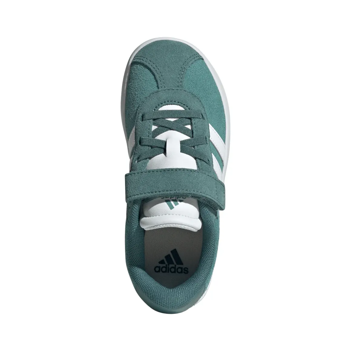 Sneakers verdi effetto scamosciato da Bambino e Ragazzo adidas