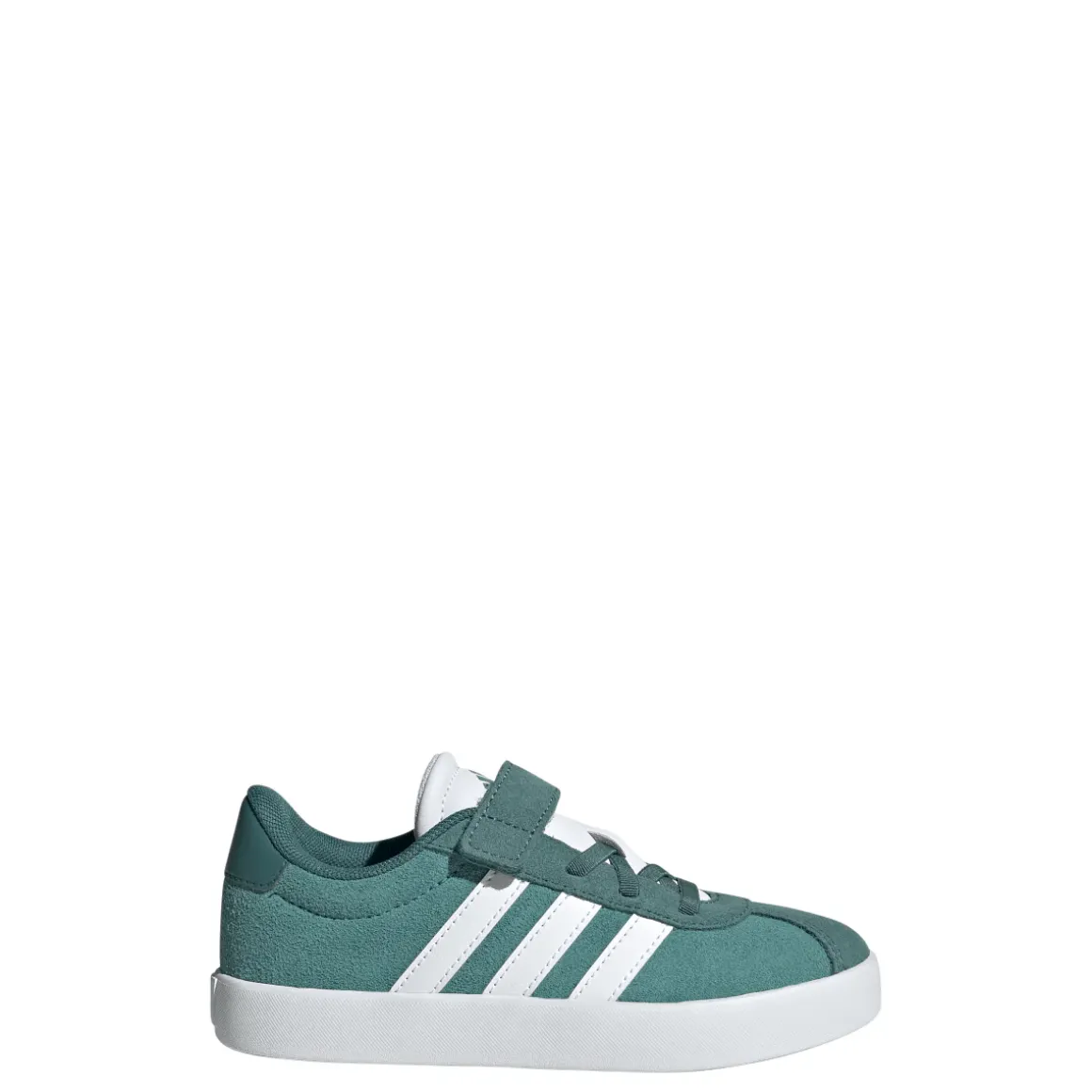 Sneakers verdi effetto scamosciato da Bambino e Ragazzo adidas