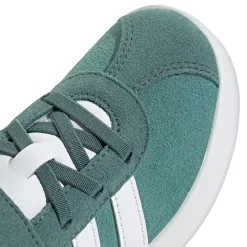 Sneakers verdi effetto scamosciato da Bambino e Ragazzo adidas
