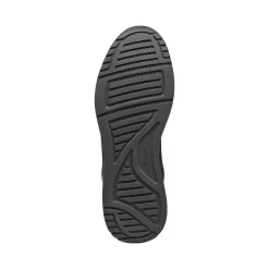 Sneakers verdi Uomo con suola traspirante effetto scamosciato Geox