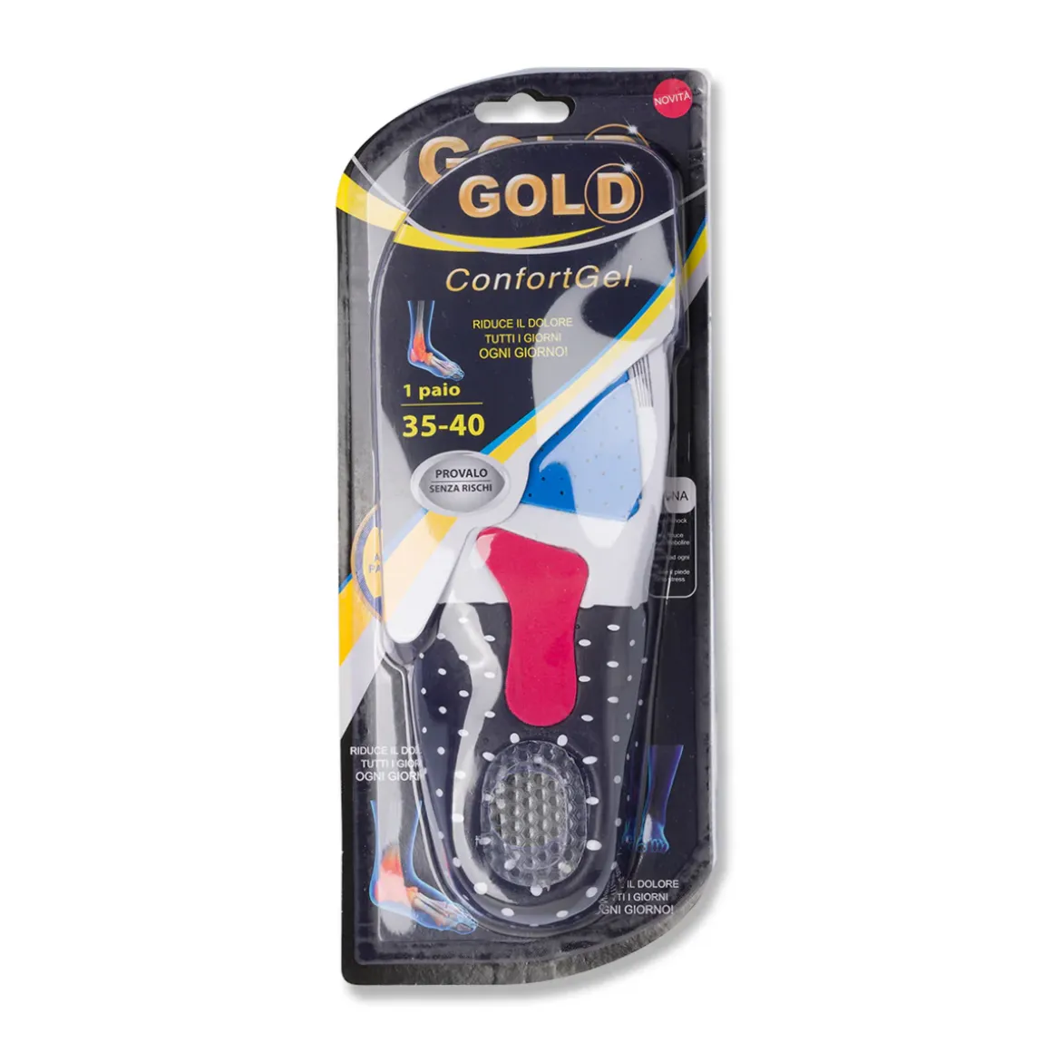 Solette da donna Silver ConfortGel