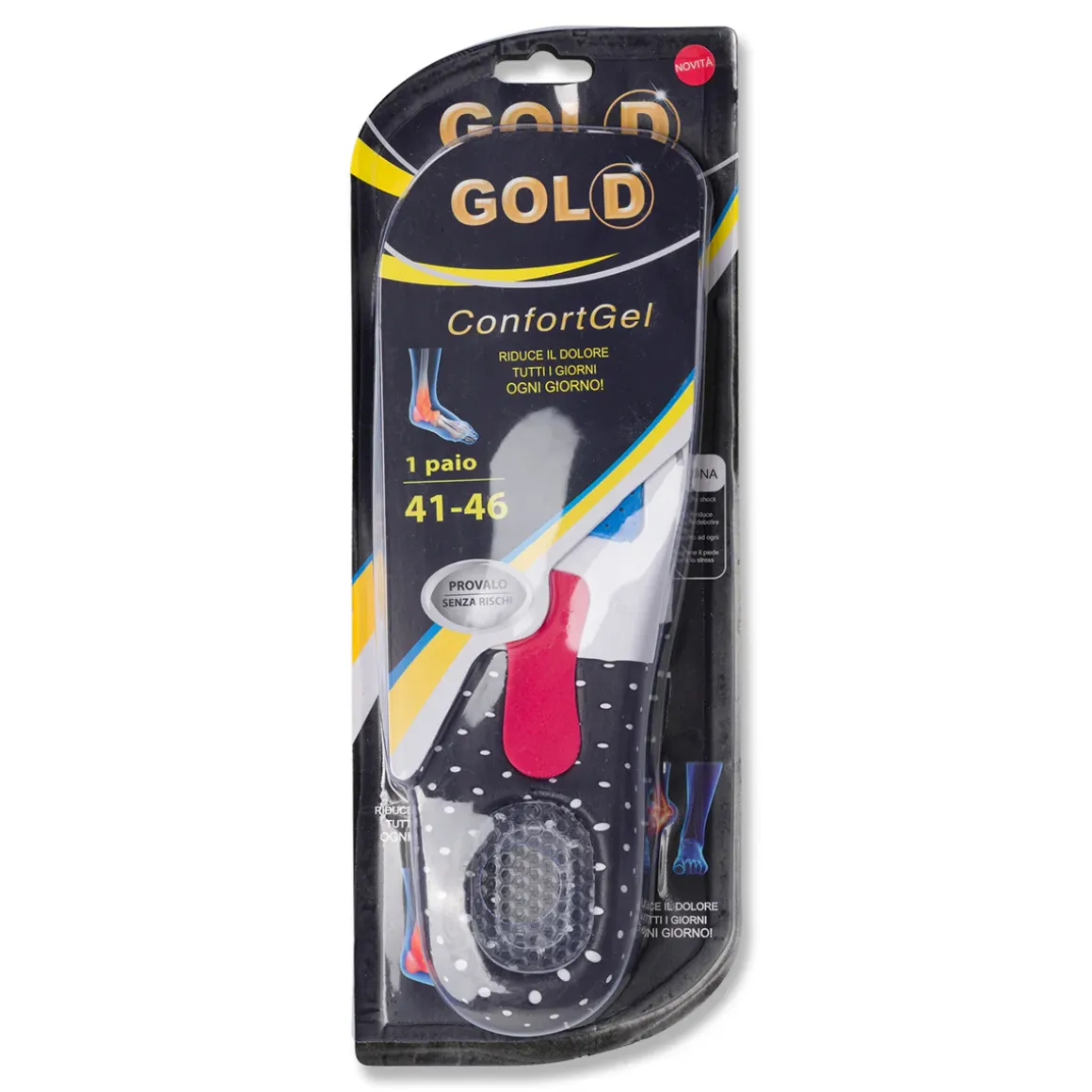 Solette da uomo Silver ConfortGel