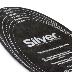 Solette in feltro doppio strato Silver