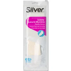 Solette termiche triplo strato in lana e alluminio Silver