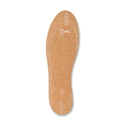 Solette triplo strato in sughero naturale Silver