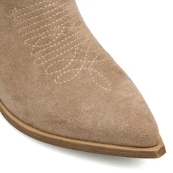 Stivaletti Camperos da Donna khaki effetto scamosciato Lora Ferres