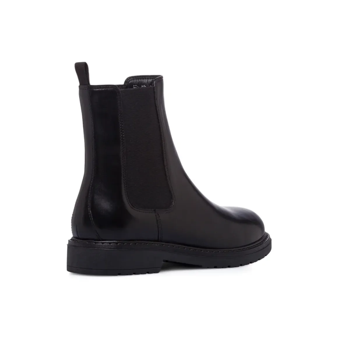 Stivaletti Chelsea da donna neri in Pelle con zip Primopiano