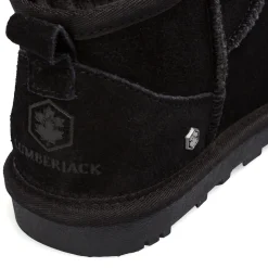 Stivaletti imbottiti neri Lumberjack da Ragazza in suede