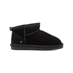 Stivaletti imbottiti neri Lumberjack da Ragazza in suede