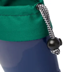 Stivali da pioggia bambino blu e verdi G&G