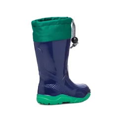 Stivali da pioggia bambino blu e verdi G&G