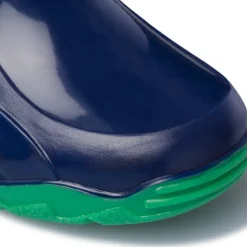 Stivali da pioggia bambino blu e verdi G&G