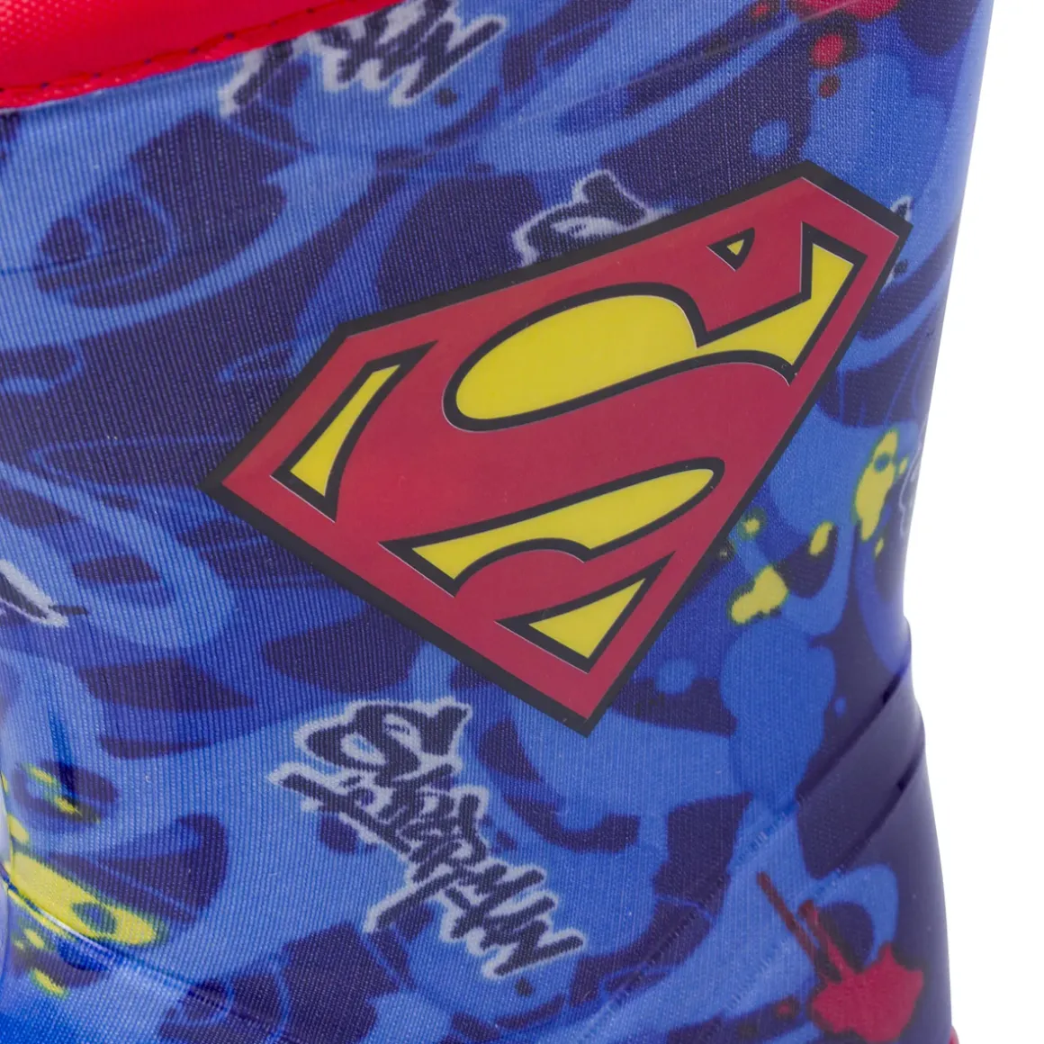 Stivali da pioggia blu da Bambino Superman
