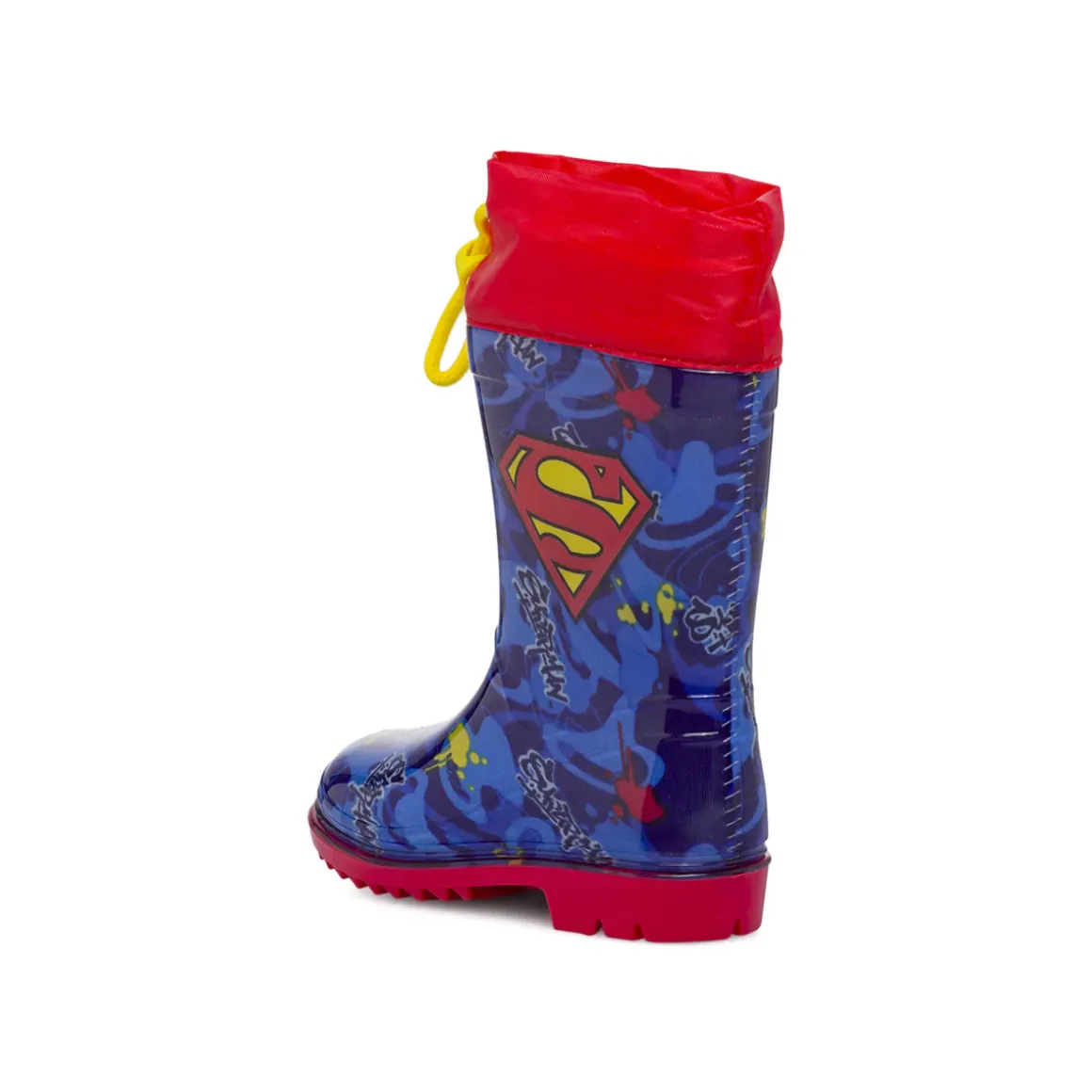 Stivali da pioggia blu da Bambino Superman