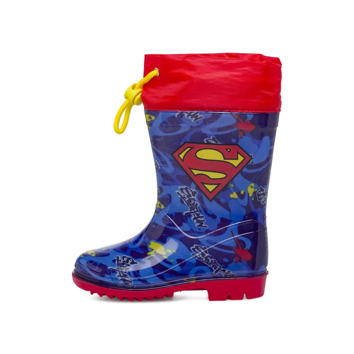 Stivali da pioggia blu da Bambino Superman