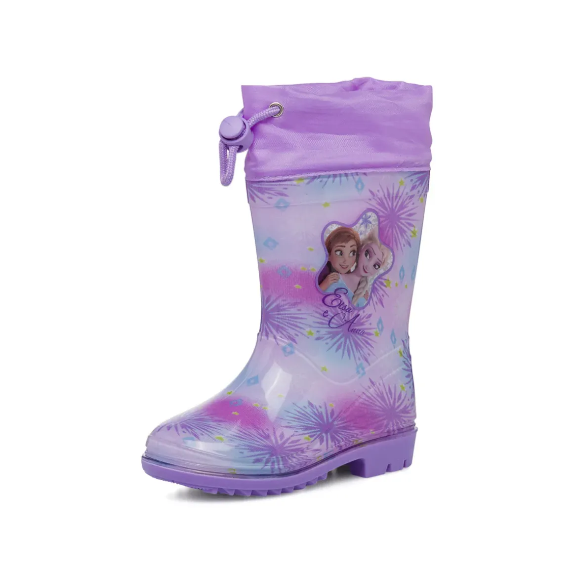 Stivali da pioggia lilla da Bambina con Elsa e Anna Frozen