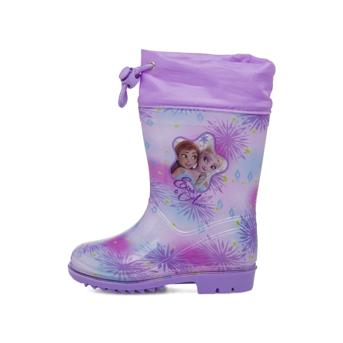 Stivali da pioggia lilla da Bambina con Elsa e Anna Frozen