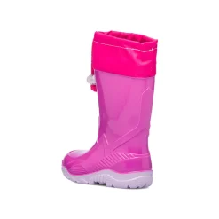 Stivali di gomma fucsia da bambina G&G