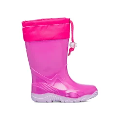 Stivali di gomma fucsia da bambina G&G
