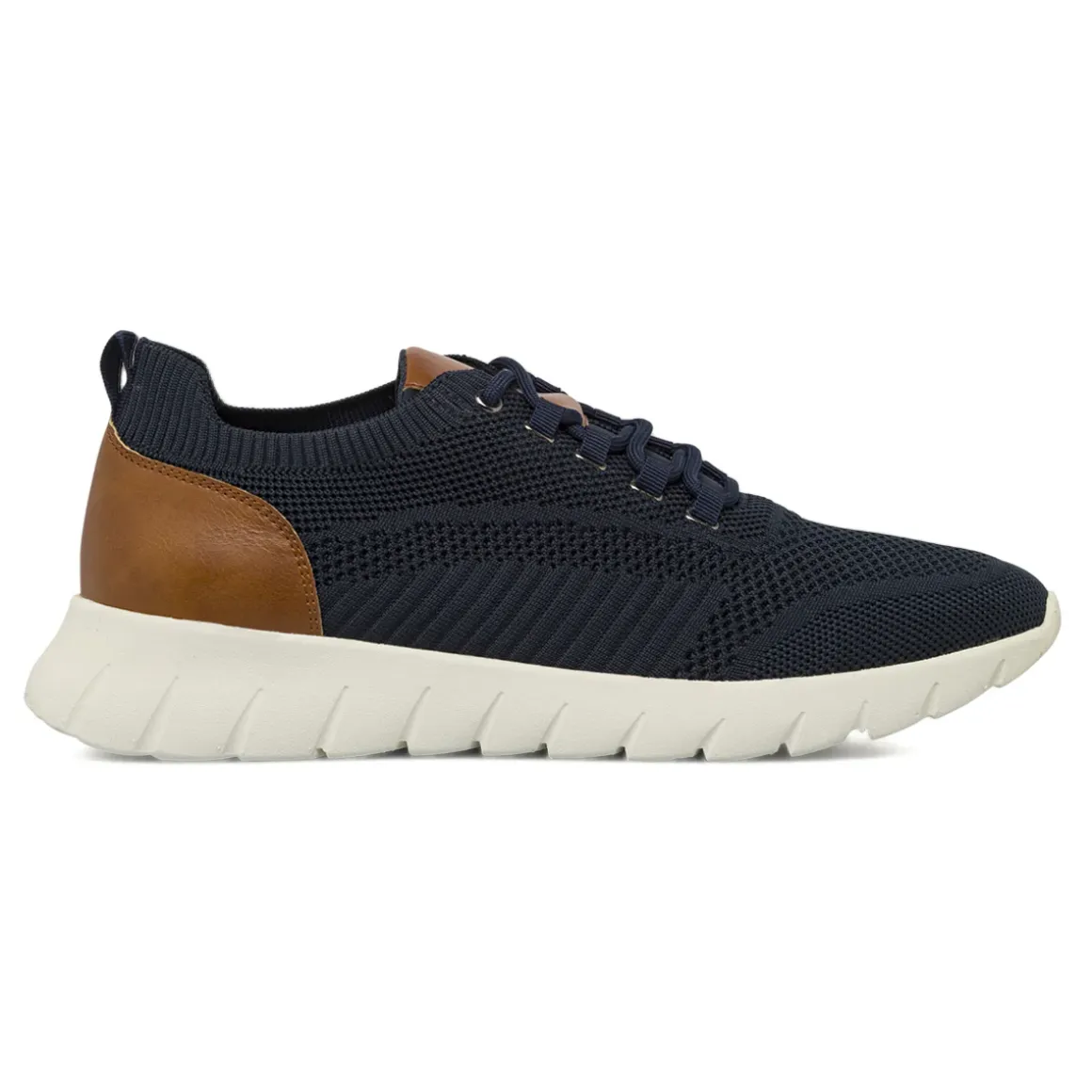 Stringate Blu da Uomo in tessuto Knit Riflessi Urbani