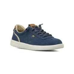 Stringate blu da Uomo in tessuto con dettagli cuoio Jeep Spirit