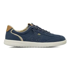 Stringate blu da Uomo in tessuto con dettagli cuoio Jeep Spirit