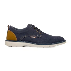Stringate blu effetto denim da Uomo con allaccatura derby Glams