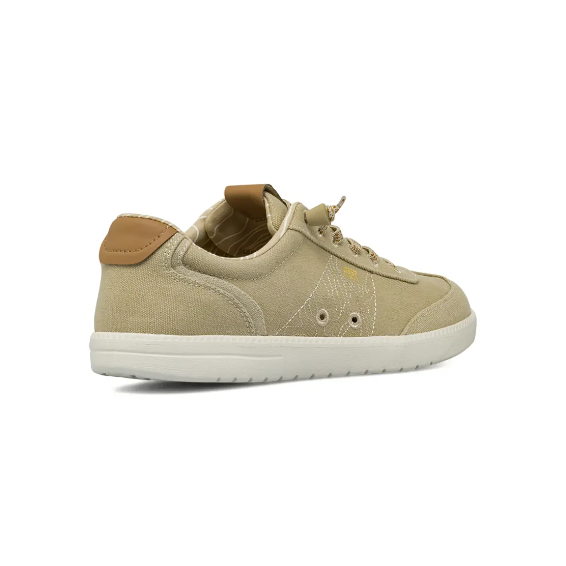 Stringate casual da Uomo beige in tessuto Jeep Spirit
